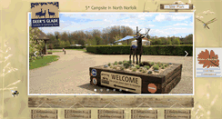 Desktop Screenshot of deersglade.co.uk